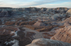 Badlands were in abundance, particularly on the Blue Mesa loop road