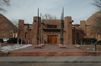 Seems the Navajo Tribal Council Chambers architecture was influenced by both southwest culture and the native landscape