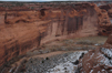 The White House Ruin as seen from the top of the canyon. A 2-1/2 mile  trail leads down into the canyon where visitors can get a closer look.