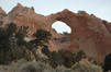 Window Rock, Arizona, was named after the natural rock formation in town and is the seat of the Navajo Nation government.