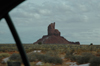 This rock is the real Navajo salute to visitors